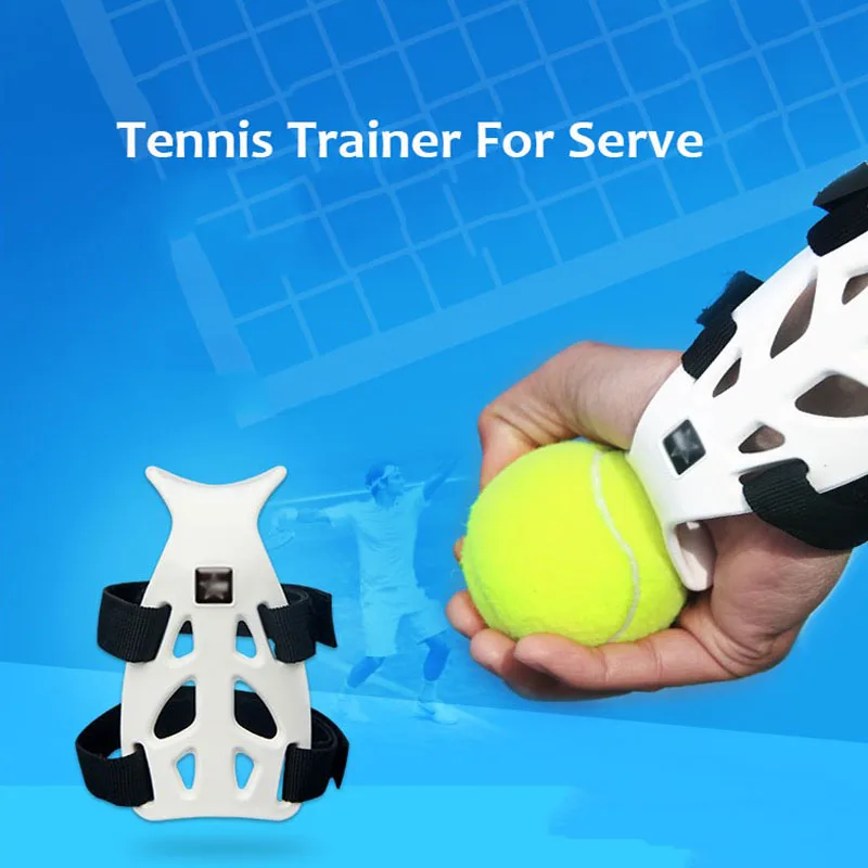 

Tennis Ball Machine Practice Serve Training Tool Self-study Toss Trainer Correct Wrist Posture Padel raquete de tenis