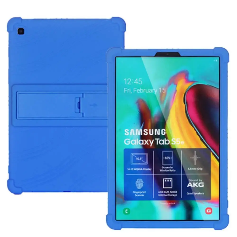 Чехол для Samsung Galaxy Tab S5E T720 T725 10 5 Подставка планшета силиконовый мягкий чехол