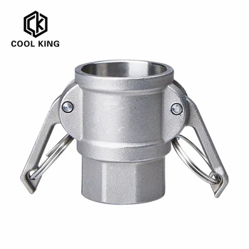 

CK BSPT DN15.DN20.DN25.DN32 DN4 DN50 DN65 DN80 Type D Female CamLock Cam Groove Fitting with Male Pipe Threads SUS304