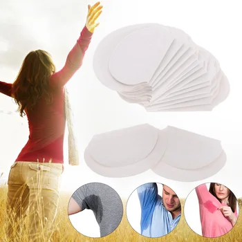 

100pcs Armpits Sweat Pads for Underarm Gasket from Sweat Absorbing Pads for Armpits Linings Disposable Anti Sweat Stickers