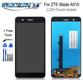 

WEICHENG Black For ZTE Blade A510 LCD Display +Touch Screen Assembly Digitizer Replacement For zte A510 lcd +free tools
