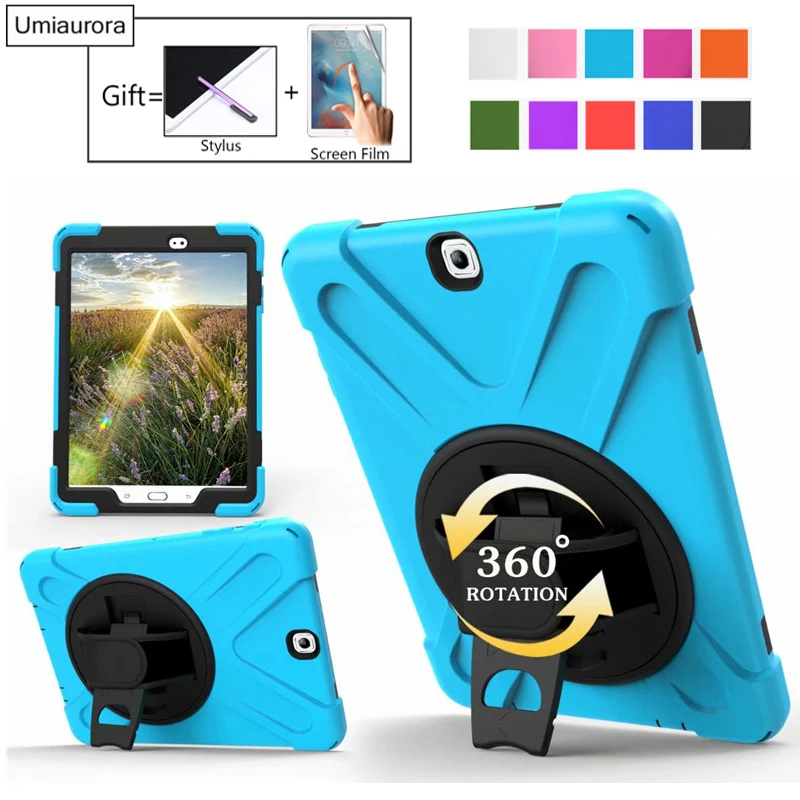 Capa de Silicone Resistente ao Impacto para Crianças Capa Segura e Resistente a Impacto para Samsung Galaxy Tab a 9.7 T550 T555