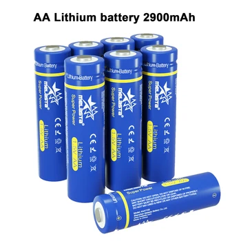 

8pcs lifes2 AA 2900mAh Lithium battery 1.5V Primary Battery for Car Toys Remote Clocks Wireless Mouse lectric Toothbrush