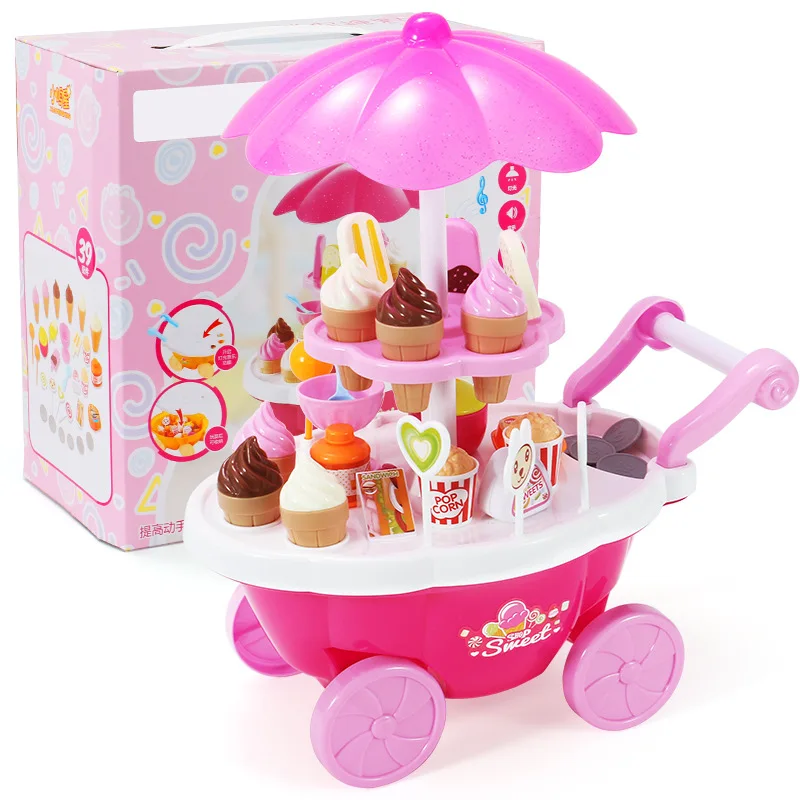 

Ice Cream Children 12-34 Two Or Three Every Family Baby Cart over a Year of Age Plastic Effective