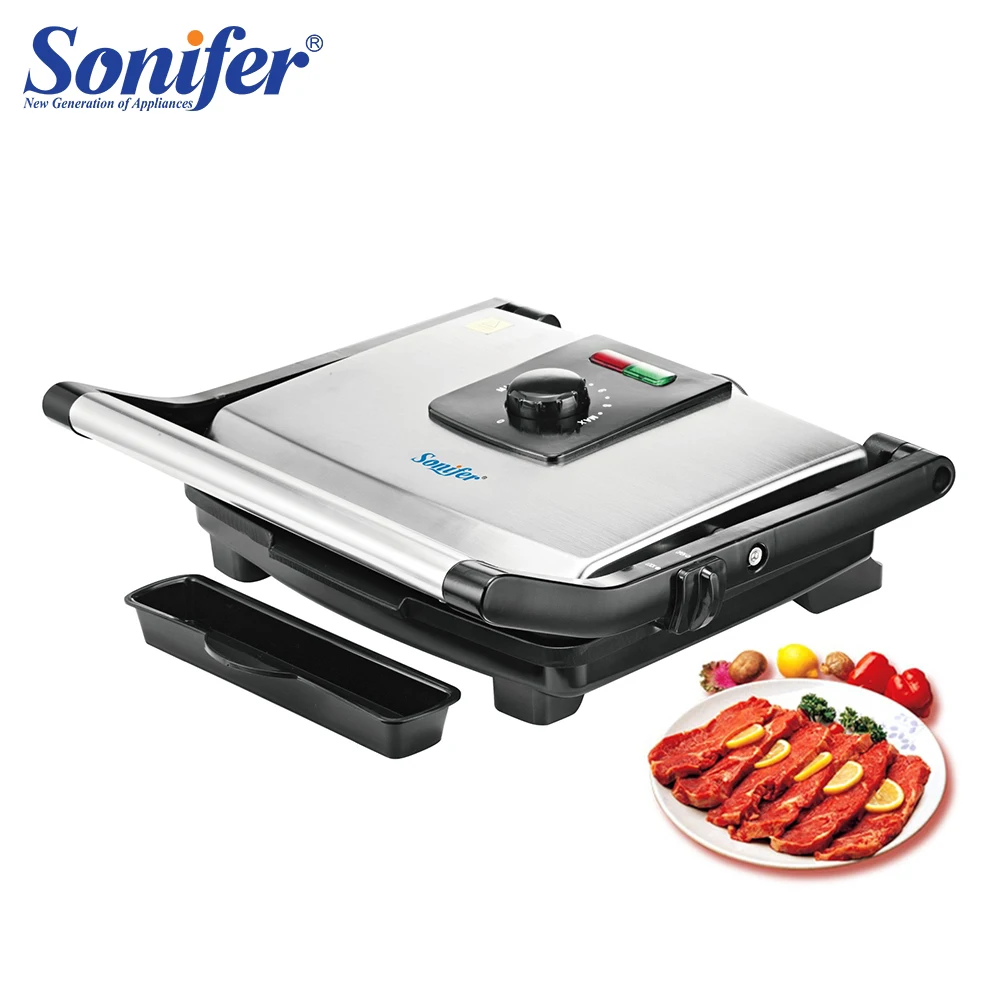 Электрический гриль BBQ 2000W Гриль для барбекю вафельница бытовая кухонная техника