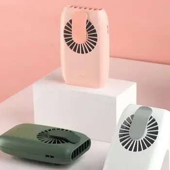 

Portable Mini Handheld Fan USB Rechargeable Handheld Cooling Fan 3 Gears Neck Hanging Air Cooling Fan Summer Handheld Fans
