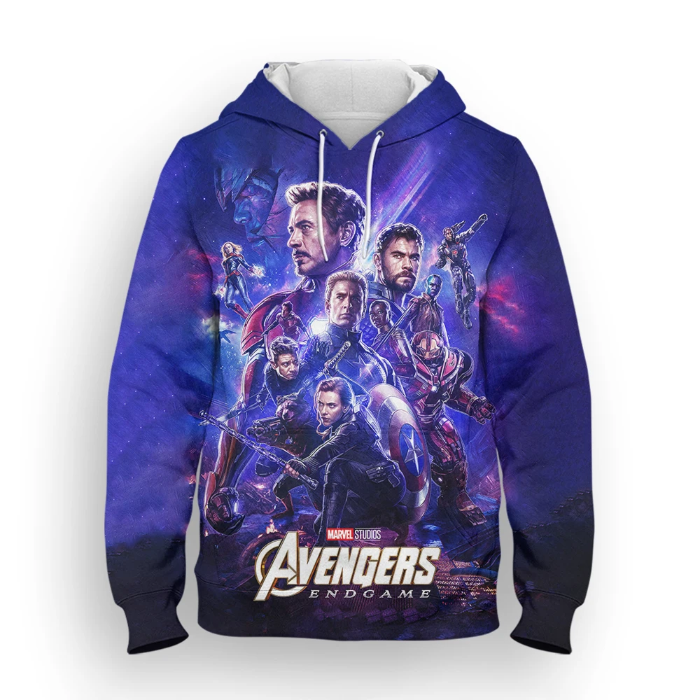 Oversize Hoodie For Male Spring Marvel 