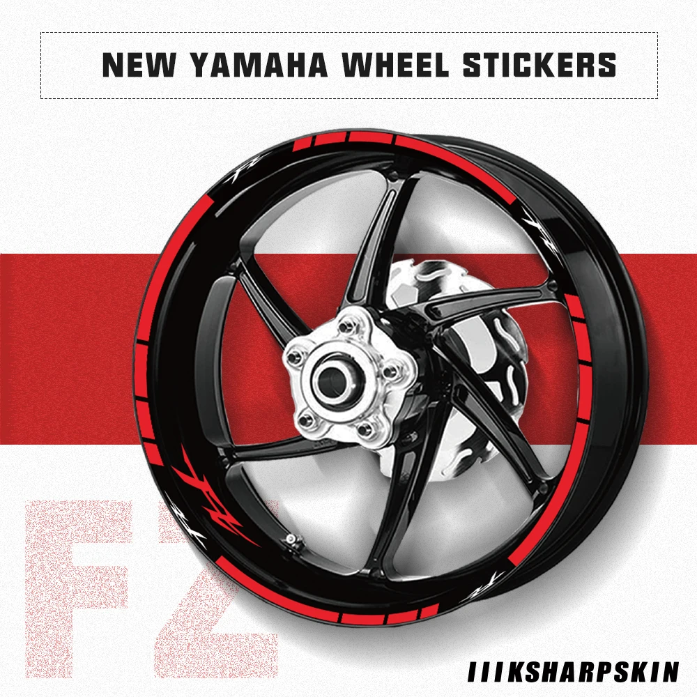 Motor Stiker Rim Dekorasi 