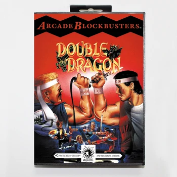

Double Dragon 16bit MD Game Card For Sega Mega Drive/ Genesis with Retail Box
