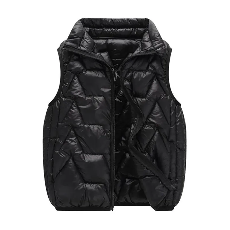 

Unisex Kids Waistcoat Children Autumn Winter Clothes Sleeveless Thin Warm Coats Boy Girls Outerweaar Child Down Jacket 5-12 Year