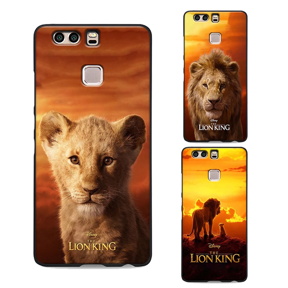 

lion king 2019 phone case for huawei p8 p9 p10 lite p20 pro mate 10 20 lite soft Silicone Pblack cover P UV print bag