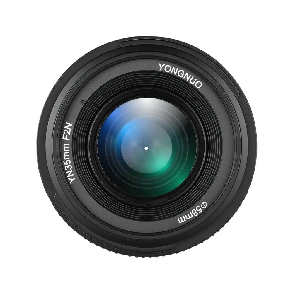 YONGNUO YN35mm F2.0 F2N объектив YN35mm AF/MF широкоугольный фиксированный объектив с автофокусом для Nikon d90 d80 d300s d5100 d5200 d3x