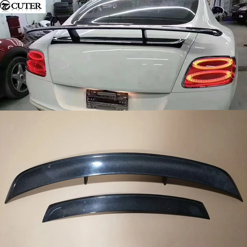 Gt Carbon Fiber Frp Rear Spoiler Wings for Bentley Car Styling 12-16 | Автомобили и мотоциклы