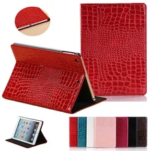 Подставка под крокодиловую кожу Флип кожаный чехол для ipad 2, 3, 4 планшета fundas чехол s для ipad 4 ipad 3 ipad 2+ защита экрана