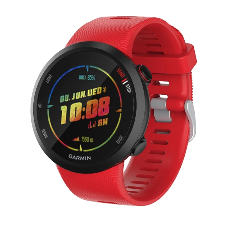 

Original 2021 New Wristband Band Strap For Garmin- Forerunner 45 45s Silicone Replacement Smart Watch Fashion Watch Band Accesso