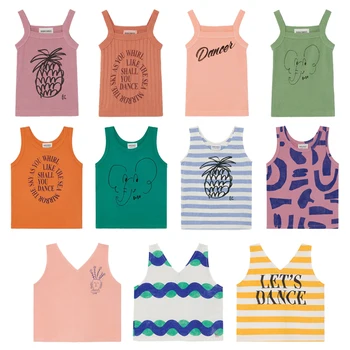 

Pre-sale New Summer 2020 BC Children's Vest in Pure Cotton Baby Boys and Girls Casual Halter Tops Kids Clothes For 1-11 Years