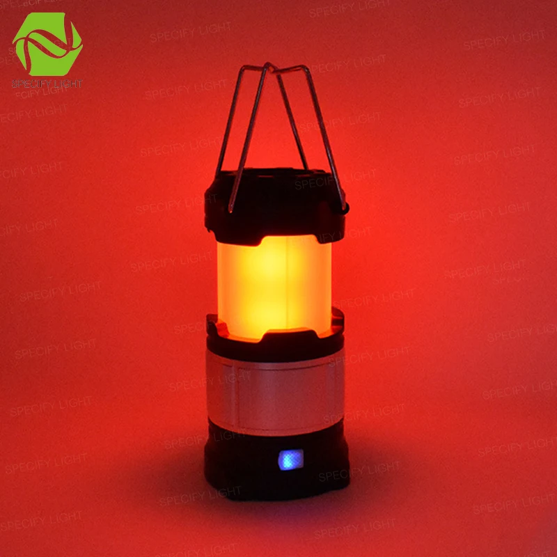 Multi-functional Portable LED Lantern Power Bank Camping Emergecy Light USB Charging 3pcs AA and 2pcs 18650 Battery Power Supply (1)