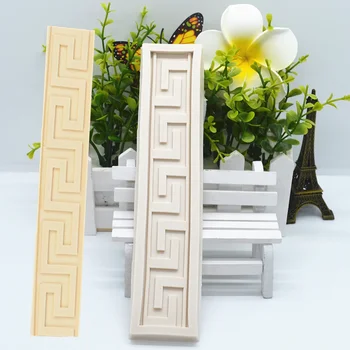 

Pattern Strip Shape Resin Mold Silicone Kitchen Baking Tool DIY Cake Chocolate Pastry Fondant Moulds Dessert Lace Decoration