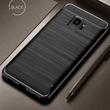 Для samsung Galaxy S9 S 9 Plus чехол из углеродного волокна чехол Полная защита чехол для телефона для samsung S9+ чехол противоударный бампер оболочка