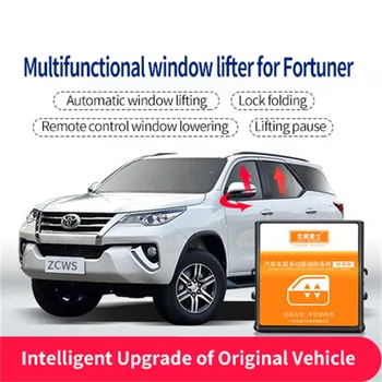 

Car window close auto closing 4 doors rearview folding lift safety Muity-functional window lifter is for Toyota 16-18 Fortuner