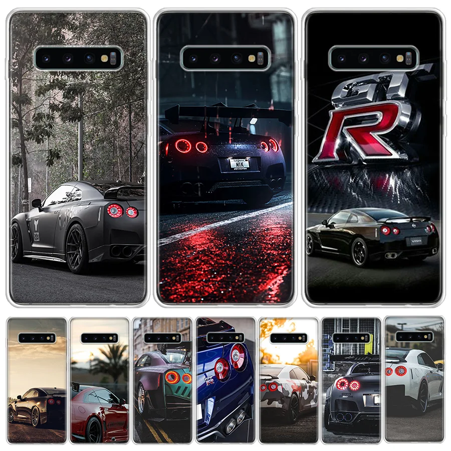 Автомобильный крутой черный чехол GTR для телефона Samsung S21 FE S20 Plus Galaxy S22 Ultra S10 Lite 2020 S9
