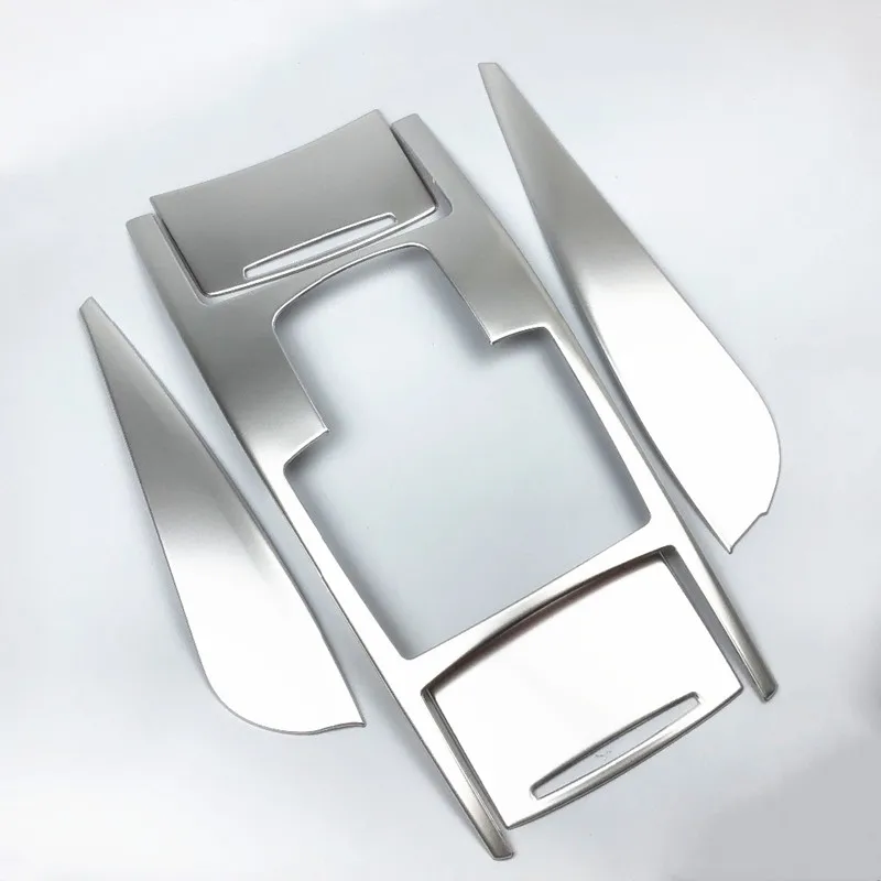 Car-Styling-Interior-Console-Gear-Panel-Decoration-Cover-Outlet-Stickers-Trim-For-Audi-A6-C5-C6