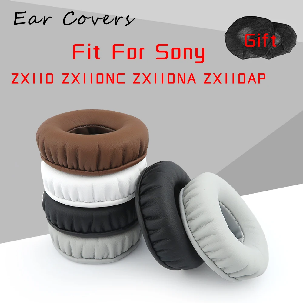 

Ear Covers Earpads For Sony MDR ZX110NC ZX110AP ZX110NA ZX110 Headphone Replacement Earpads