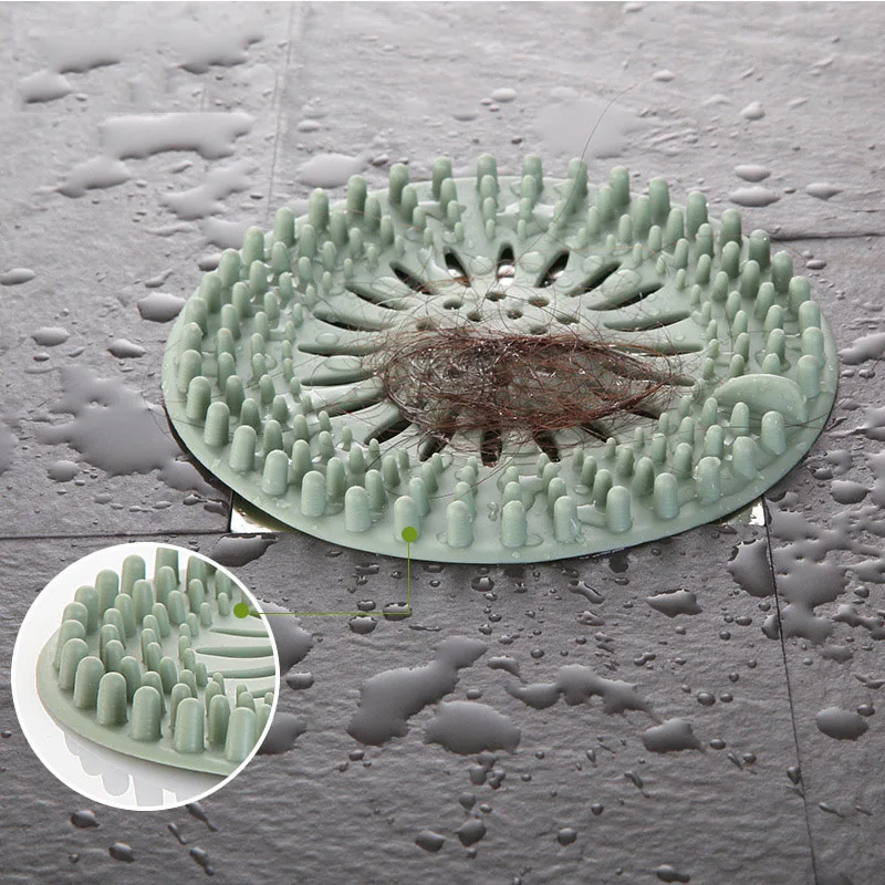 

1Pcs PlastIc Kichen Sink Drain Hair Stopper Catcher Filter Bathroom Accessories Bathtub Strainer Sewer Outfall Filter Supplies