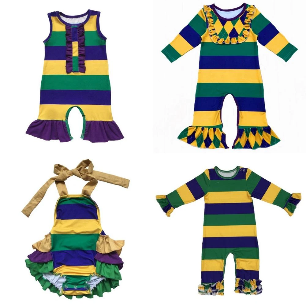 mardi gras baby clothes