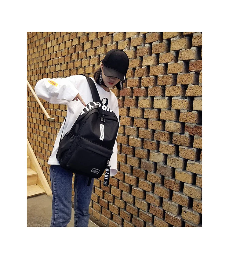 Школьный рюкзак mochilas escolares холщовый большой емкости для студентов средней школы дикий маленький необычный Рюкзак Школьная Сумка