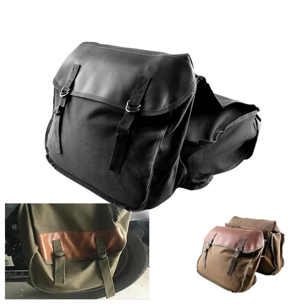 Saddle Bag Backpack For Motorcycle Panniers Bags Travel Bicycle Bike Large Capacity Saddlebags Tool |
