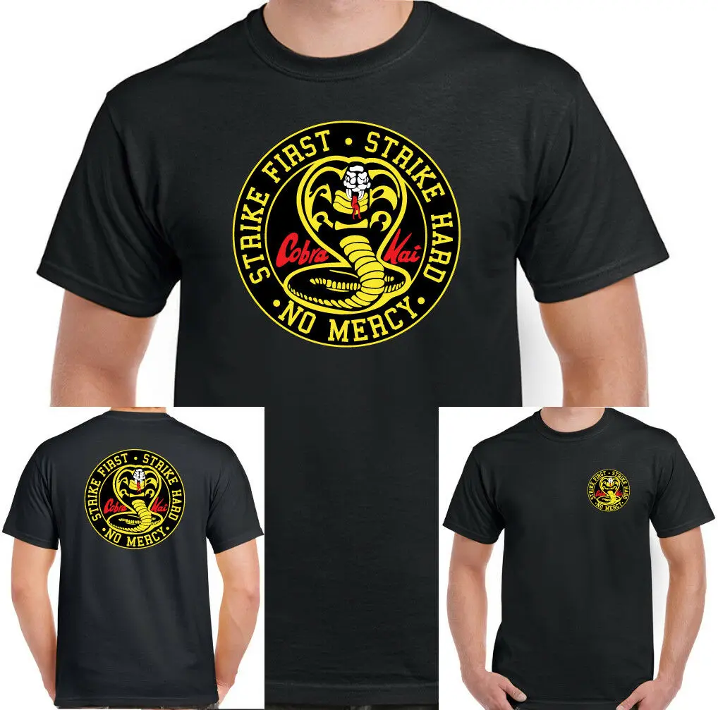 Strike Primo Cobra-Kai мальчик каратист Ispirato Футболка Mr. Miyagi Arti Marziali | Мужская одежда