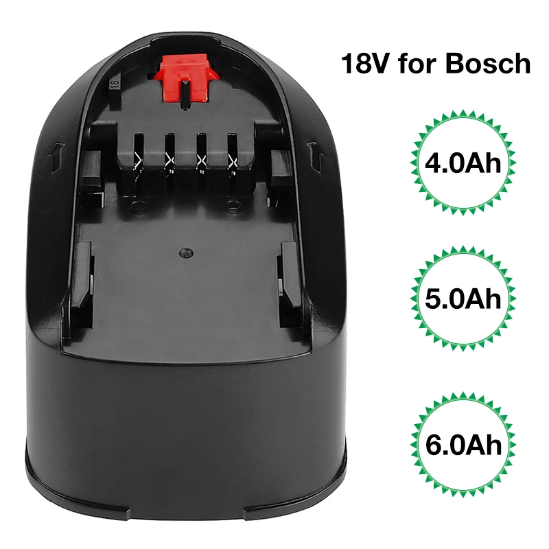6.0Ah Li-ion Battery for Bosch 18V Type C Power Tools AHS48LI PSB 18 LI-2 PST LI PSR18LI-2 fit Charger AL1810CV AL1830CV | Электроника