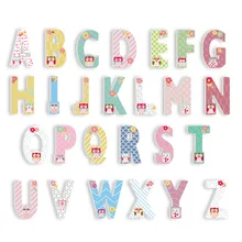 3D ПВХ Детская комната украшения буквы наклейки верхний ящик Английский алфавит буквы Детский сад игровая площадка декоративный для детской комнаты