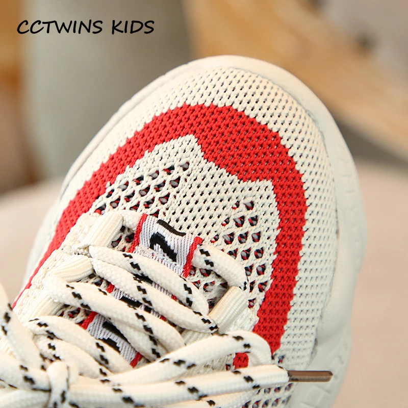 CCTWINS/детская обувь; коллекция года; сезон весна; Брендовые спортивные кроссовки для мальчиков; модная сетчатая обувь для маленьких девочек; детские мягкие повседневные кроссовки; FS3223