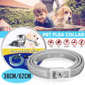 

Pet Dog Cat Collar Anti Flea Ticks Mosquitoes Outdoor Adjustable Pet Collars Long-term Protection Puppy Dog Cat Accessories