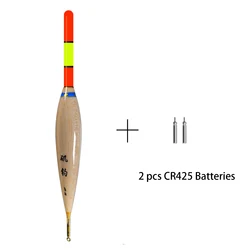 5-30g Weights LED Luminous Fishing Float Bobber for Day & Night Fishing Light Barguzinsky Fur Floater Rock Fishing Buoy