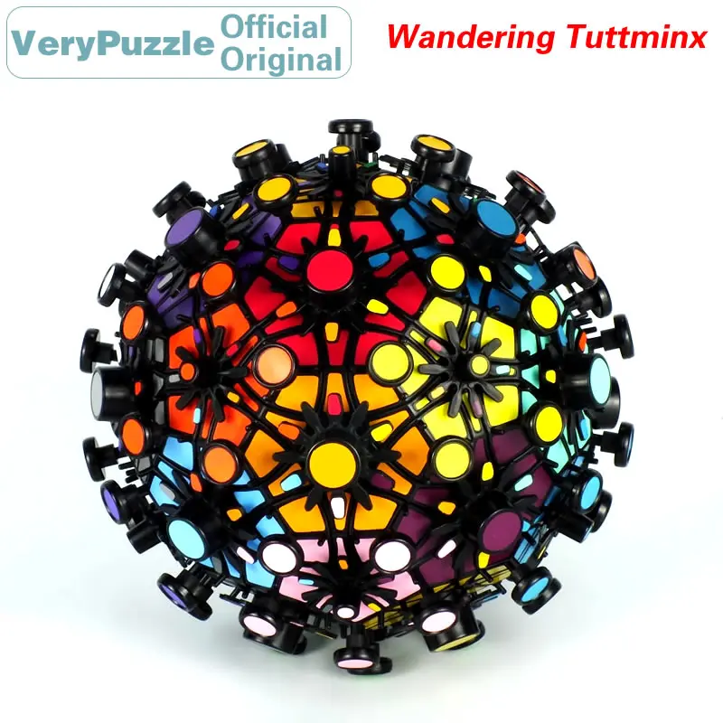 

Original VeryPuzzle Wandering Tuttminx Football Magic Cube Speed Twisty Puzzle Brain Teasers Educational Toys For Children
