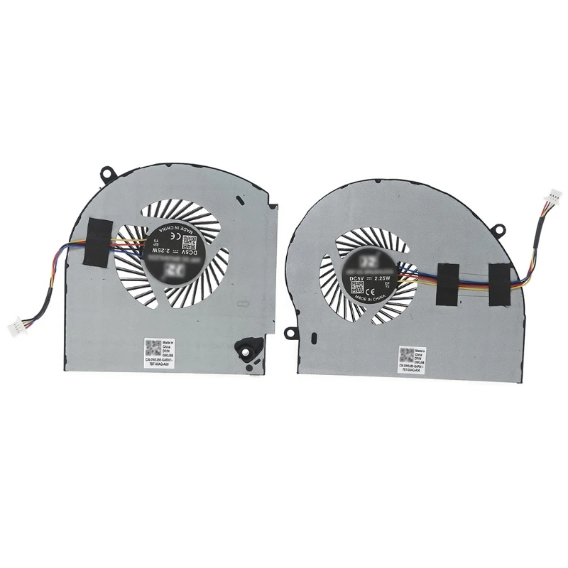 

CPU GPU Coolling Fan Cooler Radiator For Dell Alienware 17 R4 R5 P31E ALW17 ALW17C 0FRPY8 FRPY8 Y6MN4 Y6MN4 0FJ5DK FJ5DK