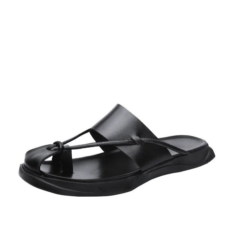 Men Sandals Genuine Split Leather Men Beach Sandals Brand Men Casual Shoes Flip Flops Men Slippers Sneakers Summer Shoes