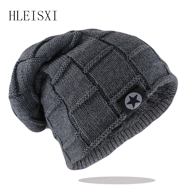 Men Winter Beanies Skullies Fashion Women Bonnet Casual Winter Warm Hat Caps Cold Soft Cotton Bonnet Knitted Gorras Top Sale