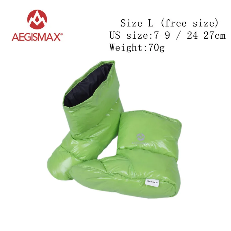 AEGISMAX-Sleeping-Bag-Accessories-Duck-Down-Slippers-Ultralight-Camping-Outdoor-Soft-Sock-Unisex-Indoor-Warm-Long (3)_