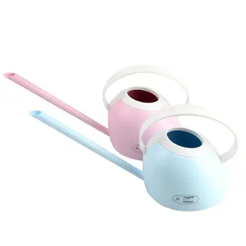 

PP Material Durable Garden Watering Pot High Capacity Green Succulent Plant Kettle With Long Mouth Garden Supplies