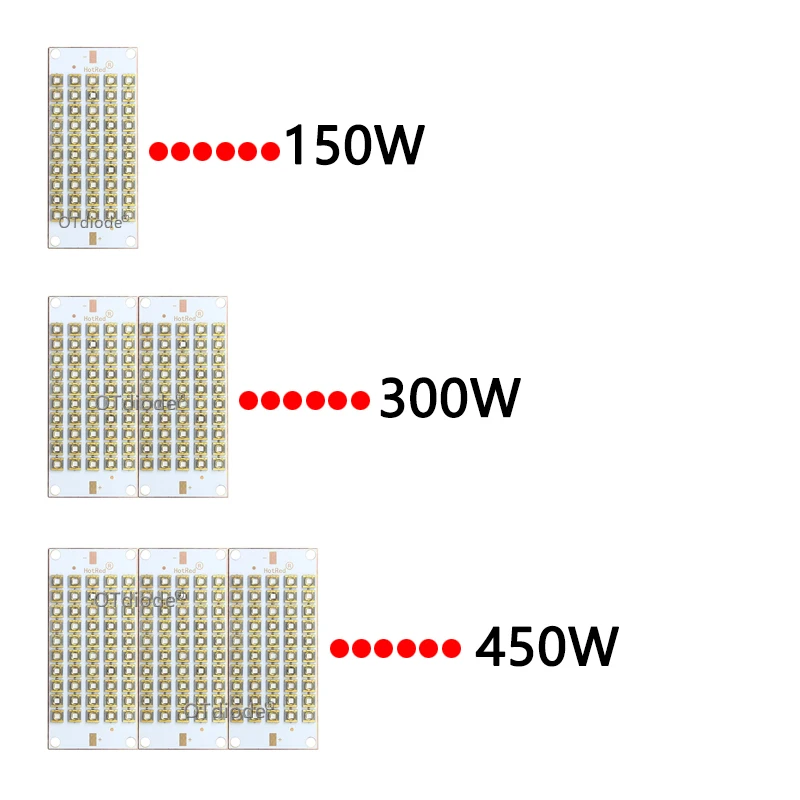 50W100W150W300W Semileds UV Lamp 395nm 405nm 420nm 430nm Purple LED Copper PCB for 3D Printer Flatbed 55*25mm glue curing light