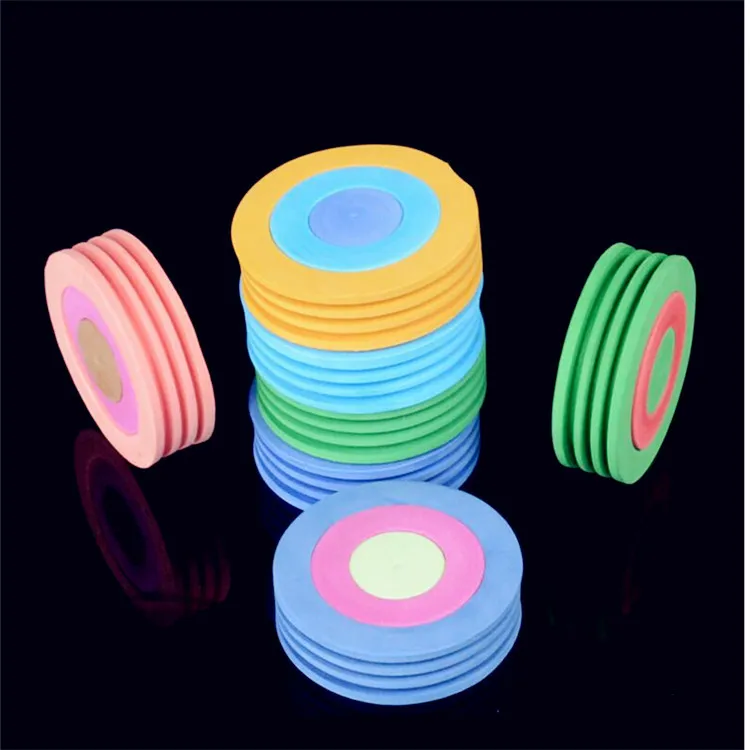 

Large Size Main Thread Reel Wood Grain Color High Density Foam Coil Foam Spool Three-loop Spool