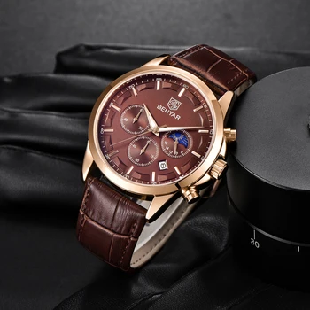 

2020 New BEAYAR Men's watches top brand luxury wristwatch men quartz for men sport waterproof Chronograph Clock man Reloj Hombre