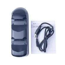 Двойная зарядная док-станция с светодиодный индикатором для sony playstation 4 PS4/Pro/тонкий беспроводной контроллер