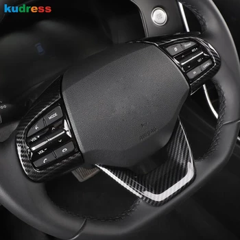 

For Hyundai Cantus Creta ix25 2020 2021 Carbon Fiber Car Steering Wheel Protective Cover Trim Sticker Auto Interior Accessories