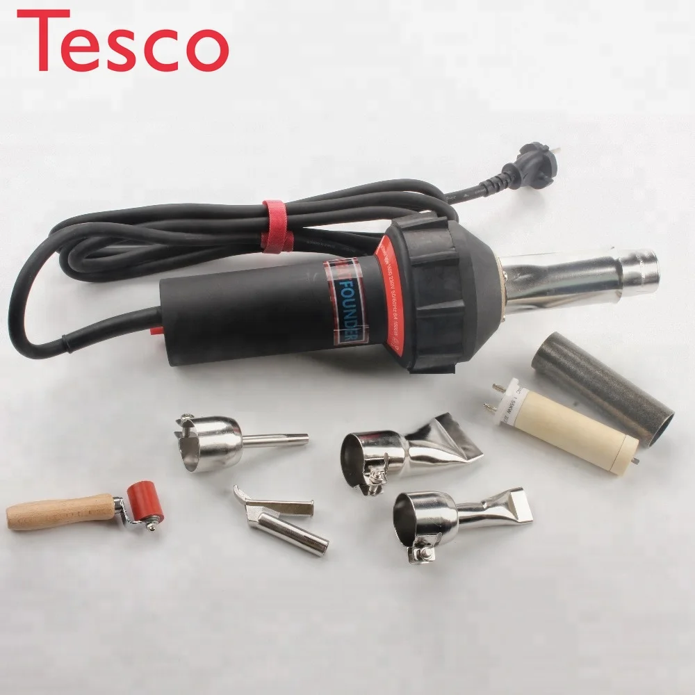 

HEATFOUNDER HEATFOUNDER Brand US popular type 1600W Hot Air Gun PVC Heat Gun Hand Held Plastic Welder Heating Gun