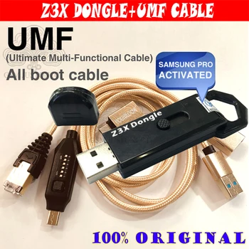 

the newest Z3X pro set dongle+umf cable activated for Samsung and pro key